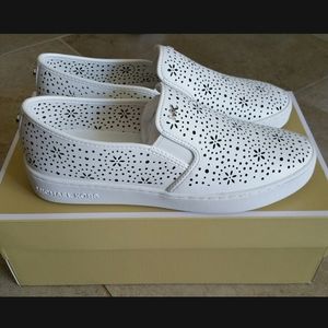 Michael Kors Kane perforated slip on